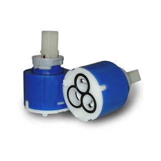 1 - Vervangende twee-neus cartridge voor 35 mm camperbootmixer
