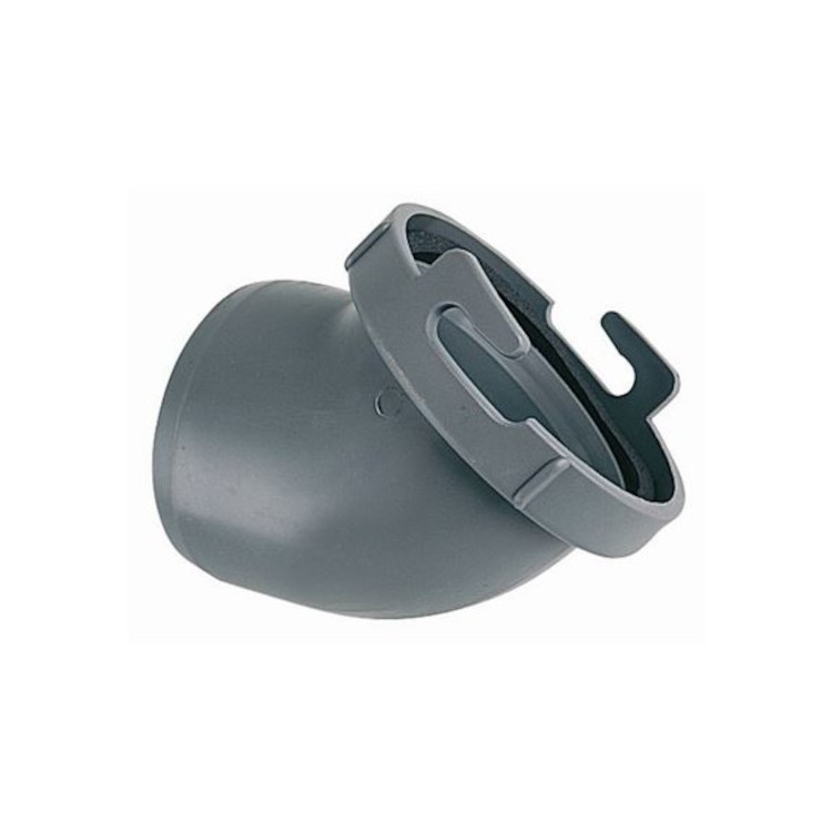 1 - Curved Bayonet Fitting for 3" Pipe Zadi Camper Boat Van