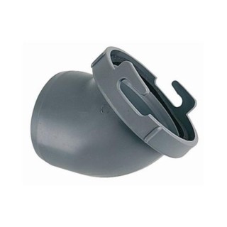 2 - Curved Bayonet Fitting for 3" Pipe Zadi Camper Boat Van