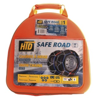 2 - Catene da Neve HTD Safe Road Size 1 per Camper Furgone Foodtrack