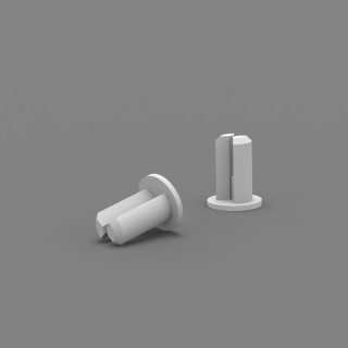 1 - KIT de rivets à pression de remplacement Veranda Fiamma F45S