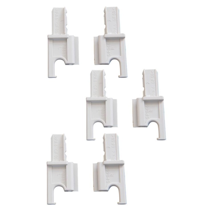 1 - 3 Coppie Terminale Profilo in Alluminio Dometic Rastrollo 2001 BG1125 Camper