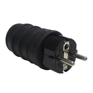 1 - Wasserdichter Schuko-Stecker für Garden Camping Camper