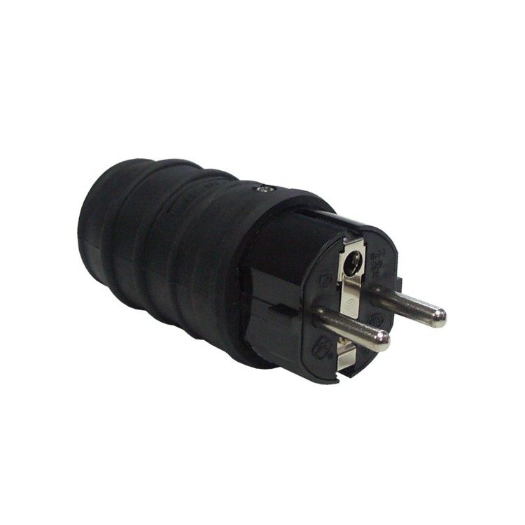 1 - Wasserdichter Schuko-Stecker für Garden Camping Camper