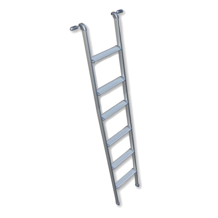 1 - Ladder voor Zoldercamper Aluminium h170X29 cm Vecam Titta met Haken