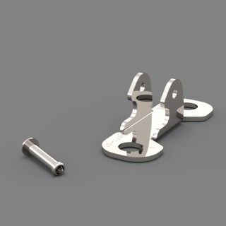 1 - KIT Spare Pólo Pé Esquerdo Esquerdo Veranda Fiamma F45 F65