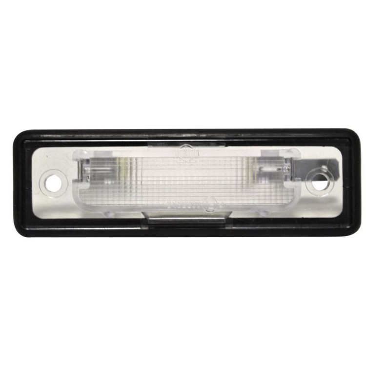 1 - Recessed License Plate Light Without Bulb Transparent DX
