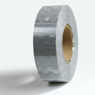 1 - ECE104 goedgekeurde witte reflecterende tape voor zeildoek