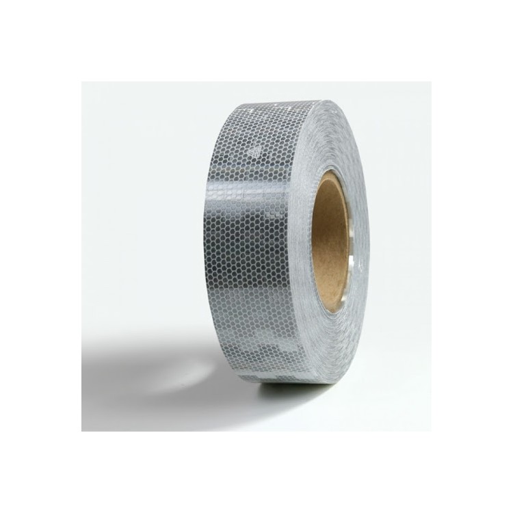 1 - ECE104 Approved White Reflective Tape for Tarpaulin