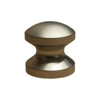 1 - Pomello per Serratura Mini Push-Lock Nichel Diametro 16mm