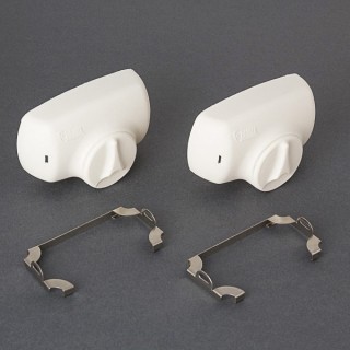 1 - KIT de 2 Tapas de Orificios para Tapas Superiores Portabicicletas Fiamma