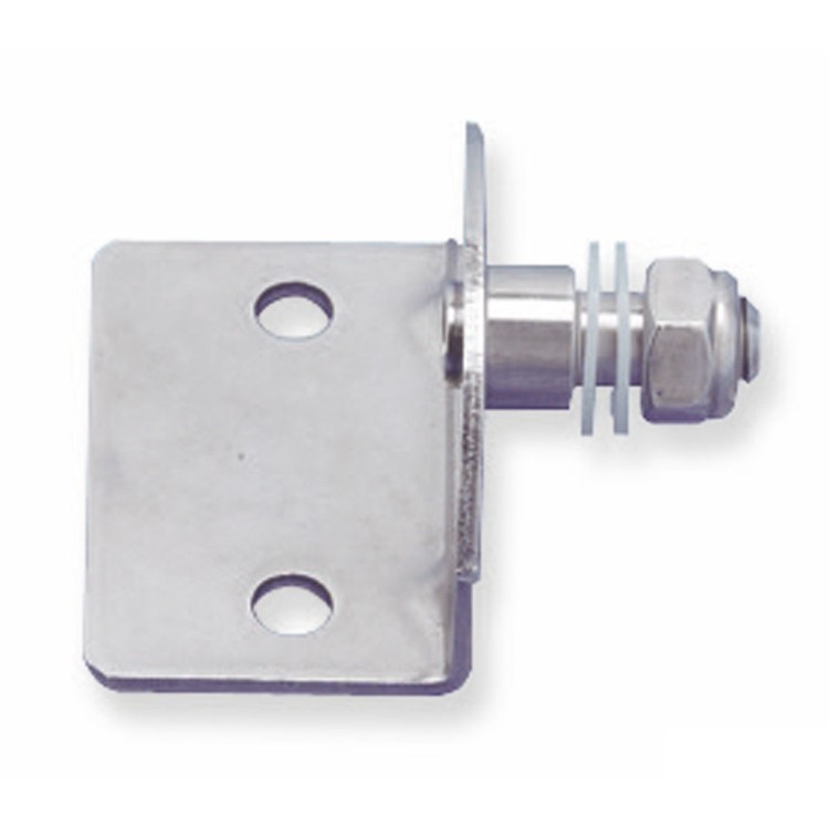 1 - Support en acier inoxydable pour ressorts à gaz pour fenêtres, portes et portes