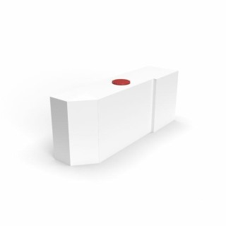 1 - Tanque de Água Potável Camper 100 Litros Branco Ducato X250