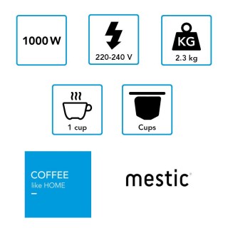 5 - Mestic ME-80 Camper Espressomachine 1000W
