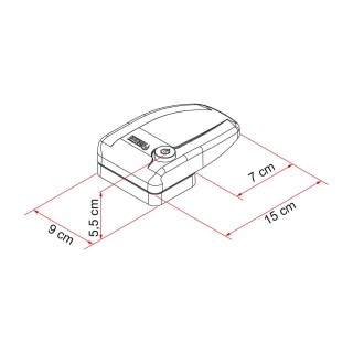 2 - Fiamma Safe Door Camper Locker Deur Veiligheidsslot