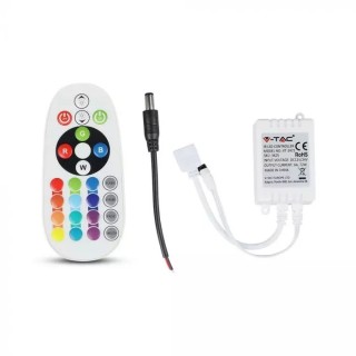 1 - Centralina RGB IR Remote Controller12V 24V 6A Telecomando 24 tasti VT-2472 SKU-3625