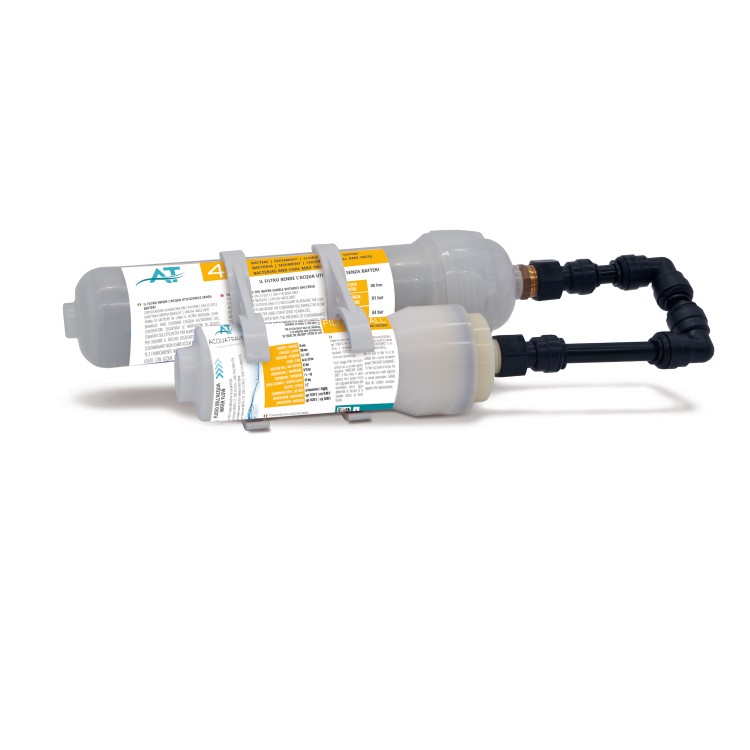 1 - AcquaTravel Antilegionellafilter Klein + 4x1 Filter