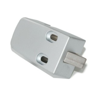 1 - FAP Pale Nickel Lock for Camper Bathroom Door