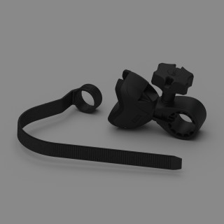 1 - Blocco Portabici Bike Block Pro 1 Nero Black Fiamma per Camper