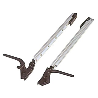 1 - Coppia Braccetti a Scatto a Slitta di Ricambio DX SX PolyPlastic 500-650mm