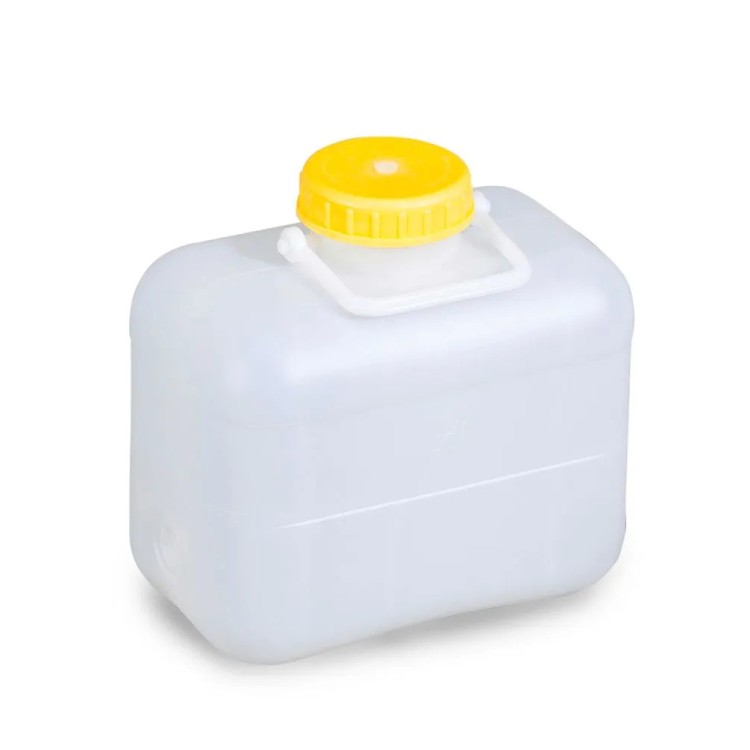 1 - Clear Water Tank 10 Liters Van Camping with Hole for Cable Passage Submersible Pump