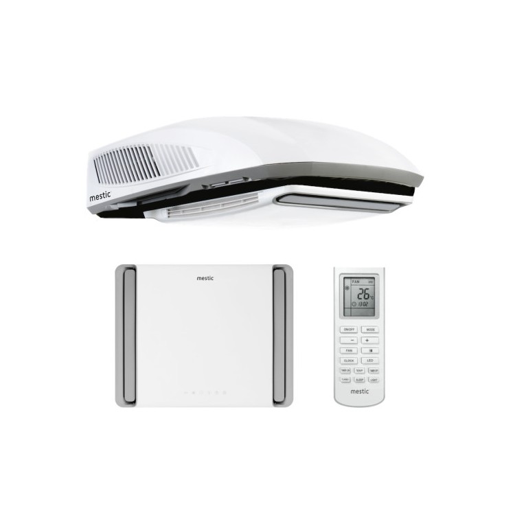 1 - Ar condicionado de teto Mestic RTA-2500 para caravana campista