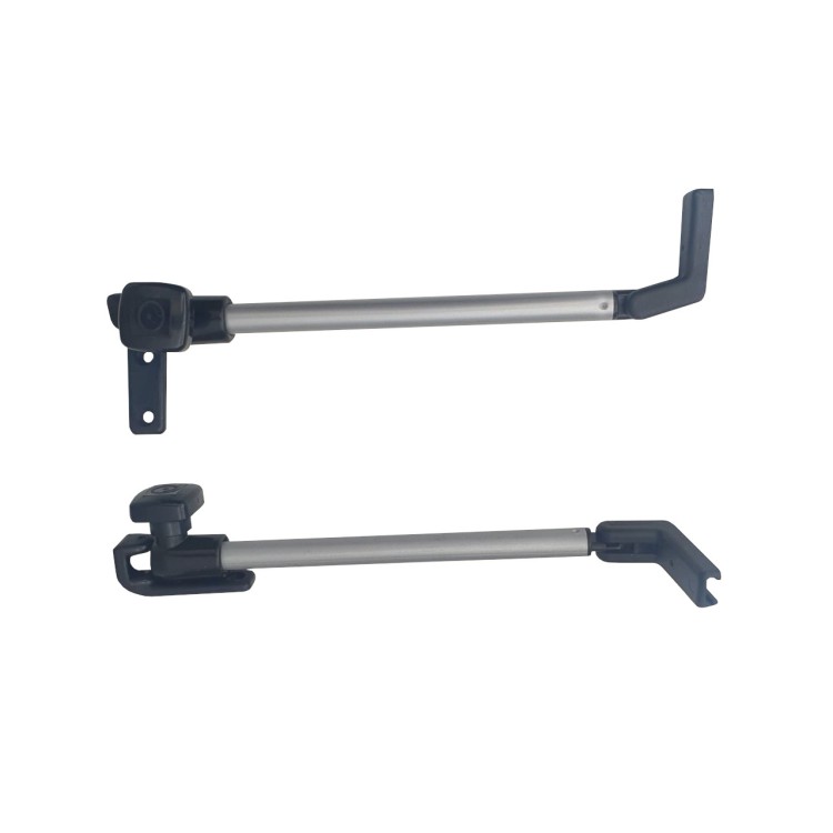 1 - Coppia Braccetti Destra Sinistra DX SX Compasso h 200mm con Pomello