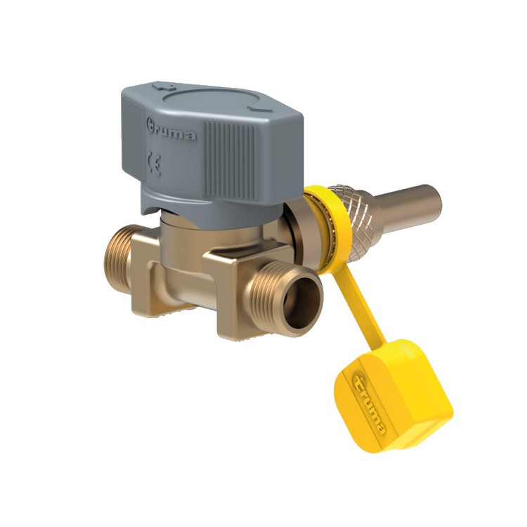 1 - Válvula desviadora Truma GAS com conector rápido