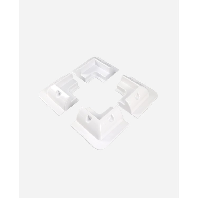 1 - Solar module holder corners for Camper
in ABS 4 pieces white