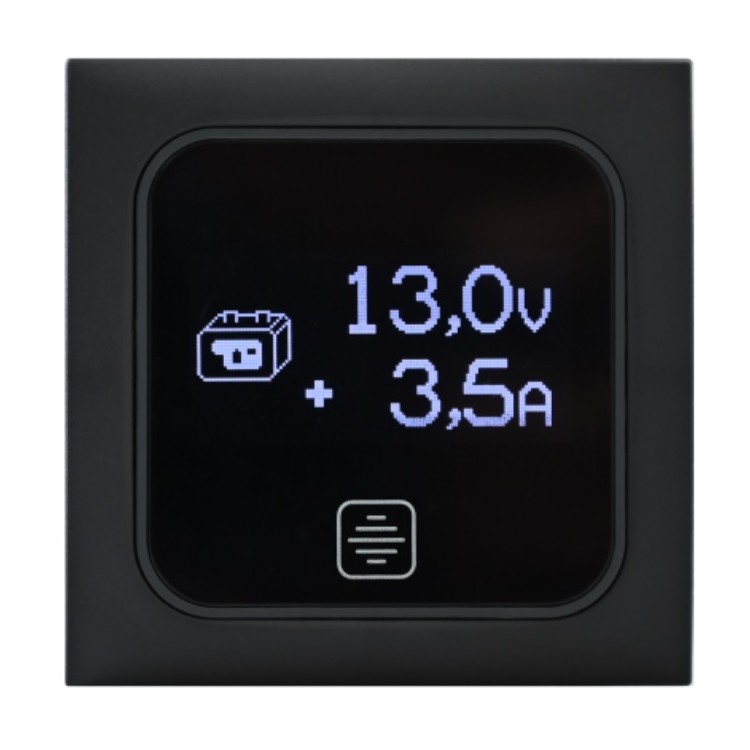 1 - CBE PT752 Voltmeter + Amperemeter Shunt für 12V Touch Camper Batterie