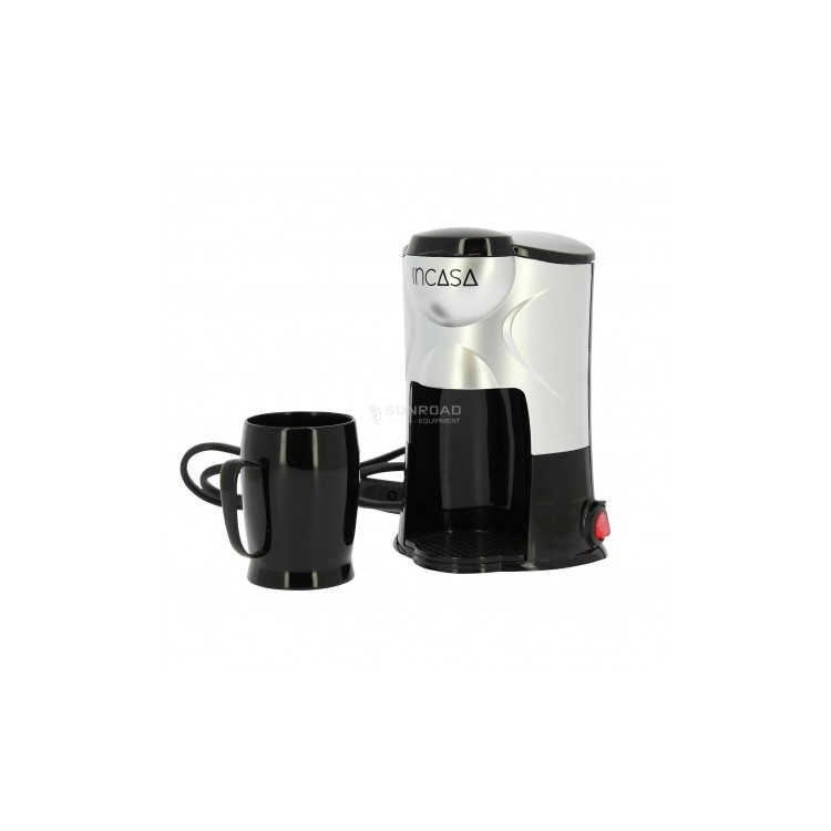 1 - Coffee Machine 12 Volt Camper 1 cup Incasa Camping Car
