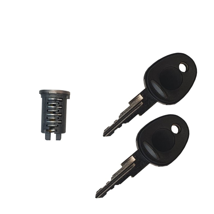 1 - FAP Cylinder Series 6000 with Pair of Keys Camper Caravan Lock