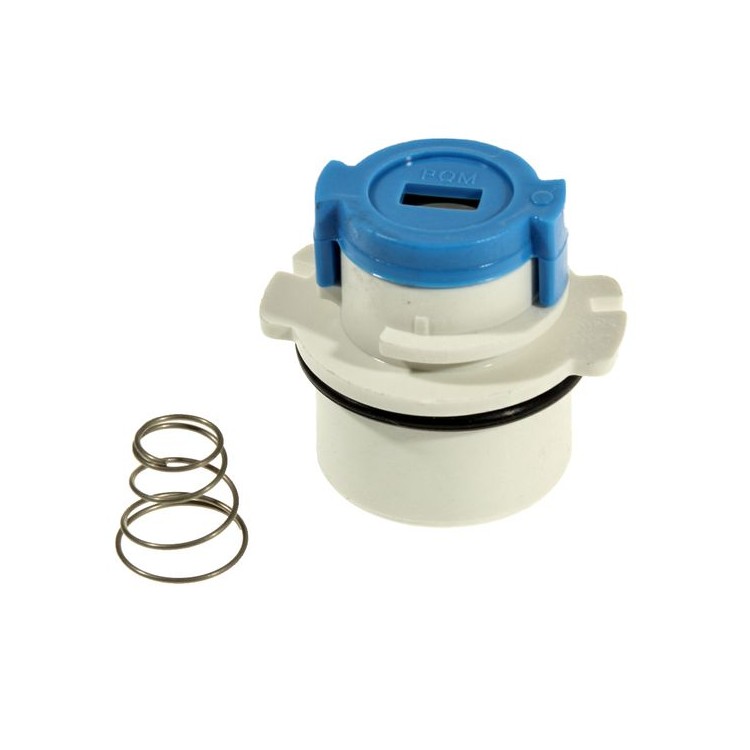 1 - Boîtier de serrure ZADI blanc pour porte de toilette Thetford Camper