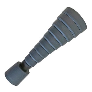 1 - Adaptateur universel Haba pour tuyaux d'échappement gris Camper