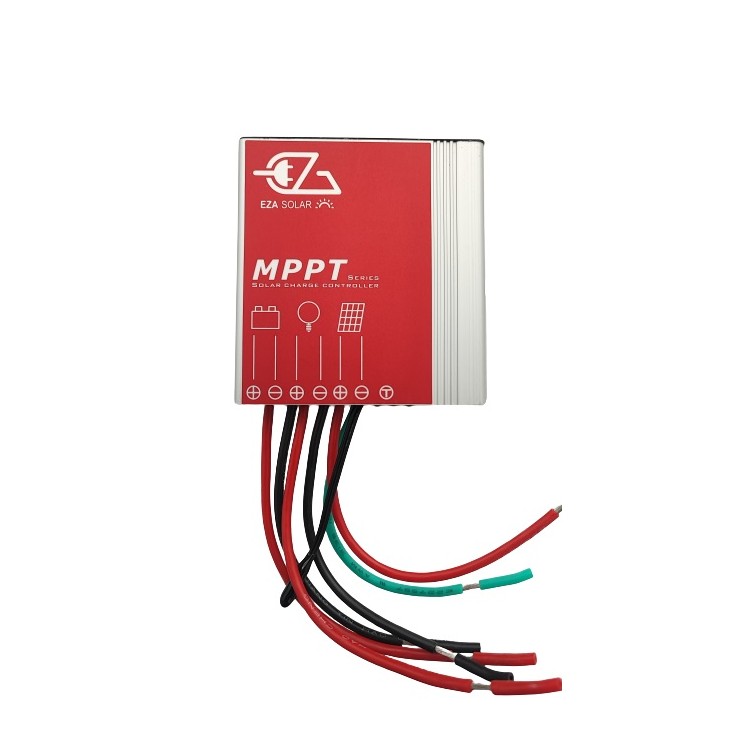 1 - EZA Solar MPPT 10A Controlador crepuscular para estanque Bluetooth