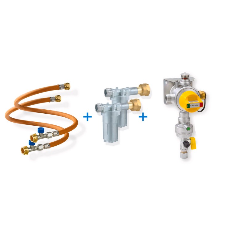 1 - GOK Caramatic Drive Two Vertical con sensor de colisión Cilindro Camper italiano