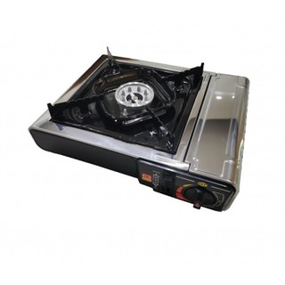 1 - Cuisinière à gaz de camping portable Jardin de camping-car avec valise