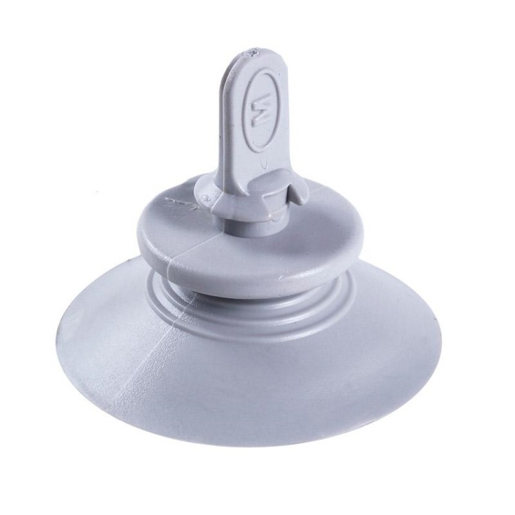 1 - 10 Grey Suction Cups Diameter 50mm for Camper Blinds