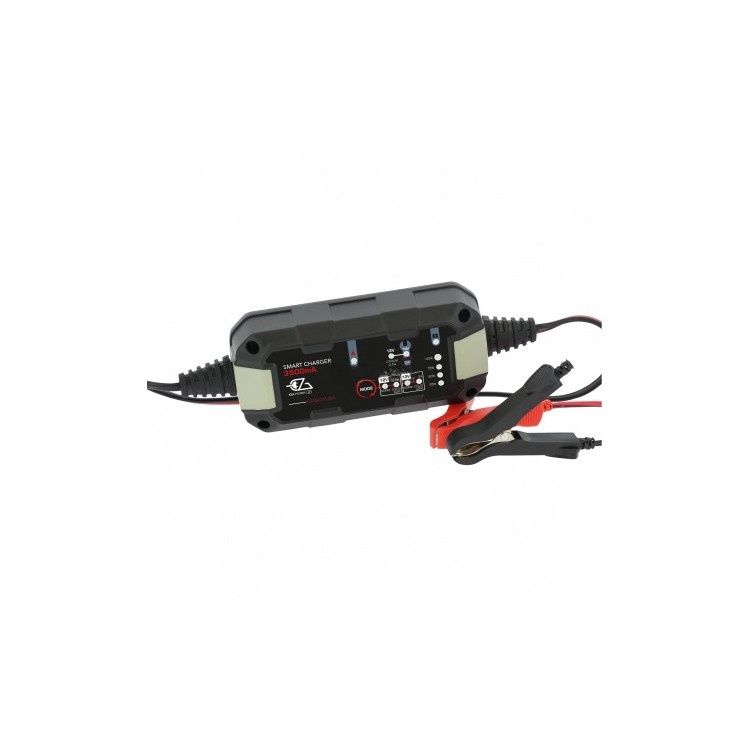 1 - Slimme intelligente oplader voor lood-AGM-lithiumbatterijen 3,5 A 12 V camperauto