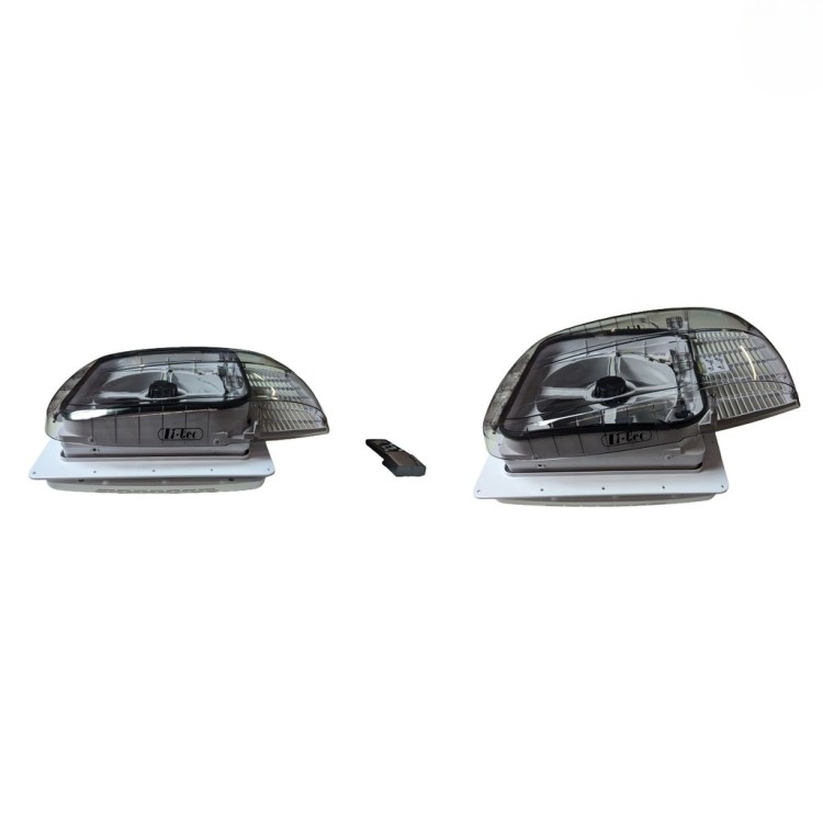 1 - Vigia Plus Fan Camper com controle remoto de ventilador de cristal 40x40