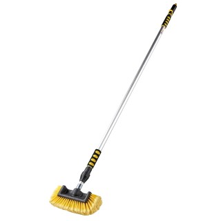 1 - Spazzola Spazzolone Lavaggio auto camper Furgone estendibile fino a 2,5 mt