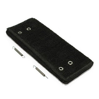 1 - Clean Step Fiamma Tappeto Zerbino Nero per Gradino Camper