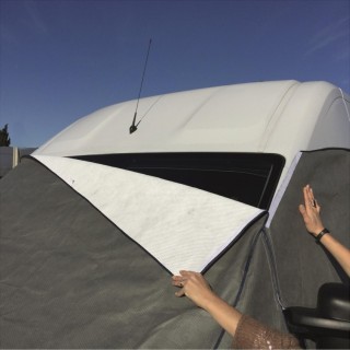 2 - Copertura Completa per Cabina Camper Furgone per  Boxer Jumper Ducato dal 2006