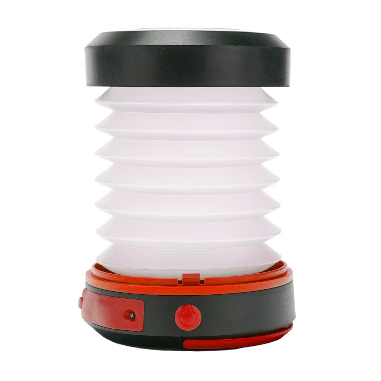 1 - USB oplaadbare verstelbare opvouwbare campinglamp