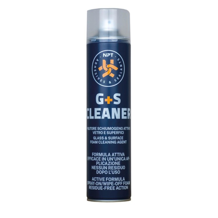 1 - G+S Cleaner Schiumogeno Multi-Superficie 600ml Pulizia Cristalli Camper Auto