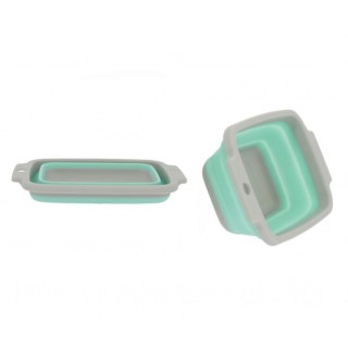 1 - Space-Saving Folding Plate for Camping and Camper Kitchens