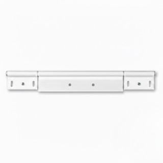 1 - Cerniera Porta Camper Kit C01 48x200 mm + 2 Piastre 43x70 mm Bianco