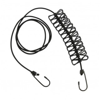 1 - Stendibiancheria Elastico con 12 Mollette Integrate