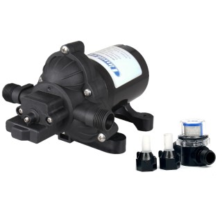 1 - Kit Bomba Camper 12V Dimatec Seaflo 8 l/min + FILTRO + RACORES