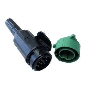 1 - 13-polige CBE R408-stekker voor caravan-aanhangwagen